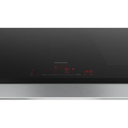 Siemens IQ-700 EX851HVC1E 80cm Induction Hob - Black - Control panel shot 