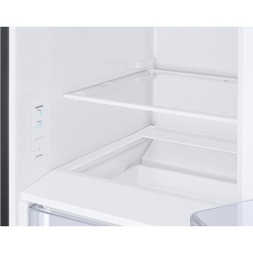 Samsung Frost Free Fridge Freezer - Black - Close up shelf shot