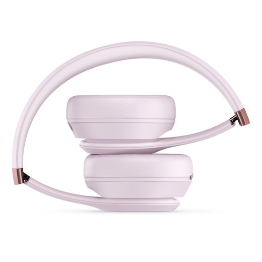 Beats Solo4 Wireless Headphones - On-Ear Wireless Headphones - Cloud Pink - Folded top view