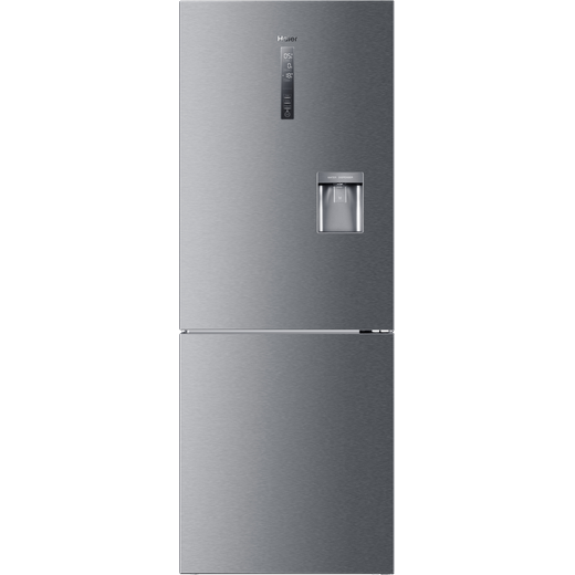 Haier HDR5719FWMP Fridge Freezer - Platinum Inox