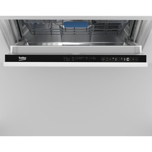 Beko Integrated Standard Dishwasher - Black - Control panel
