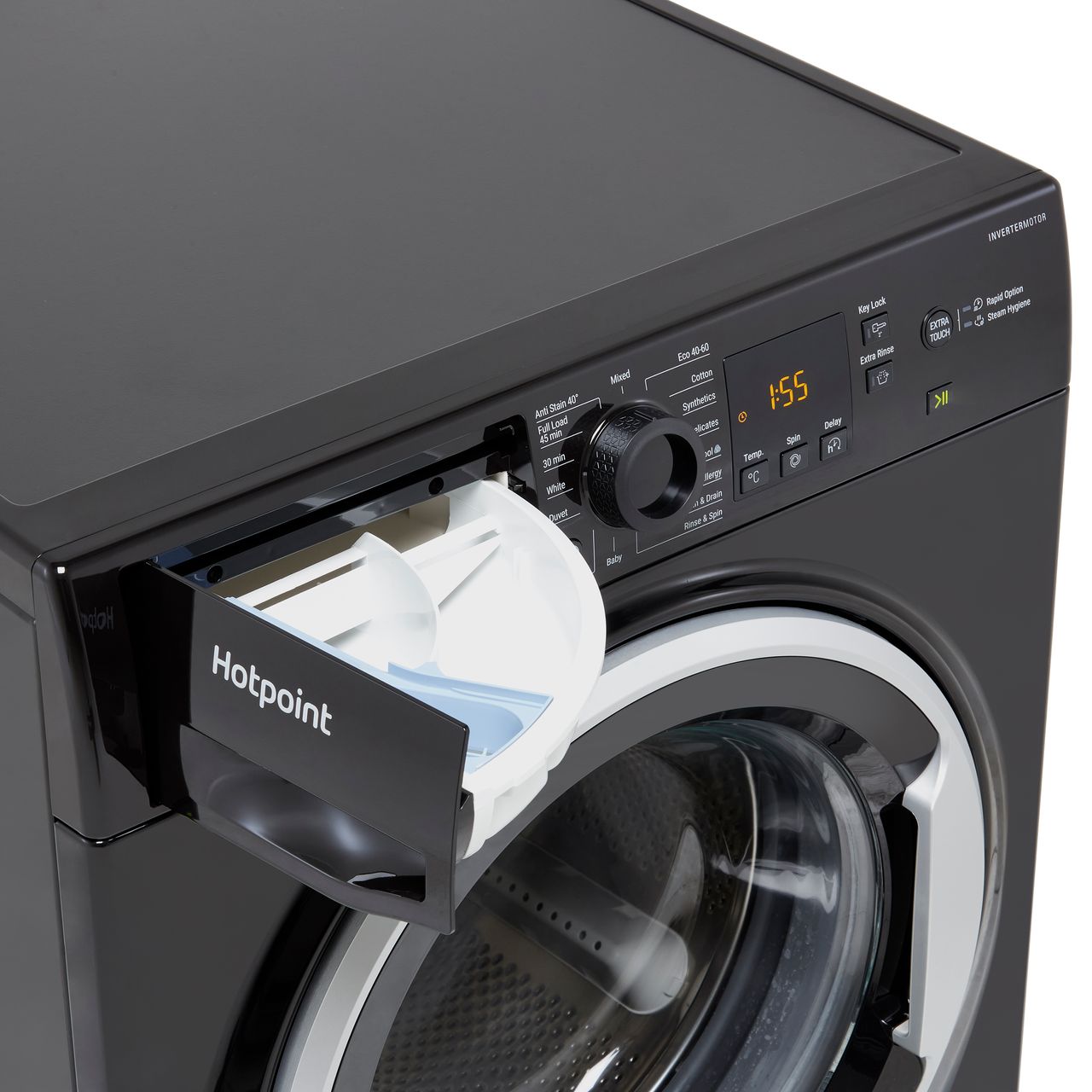 hotpoint nswm845cbsukn black 8kg