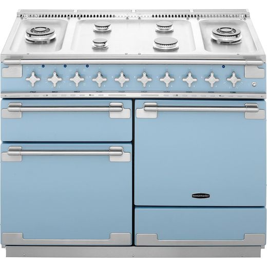 Rangemaster Elise ELS110DFFCA 110cm Dual Fuel Range Cooker - China Blue