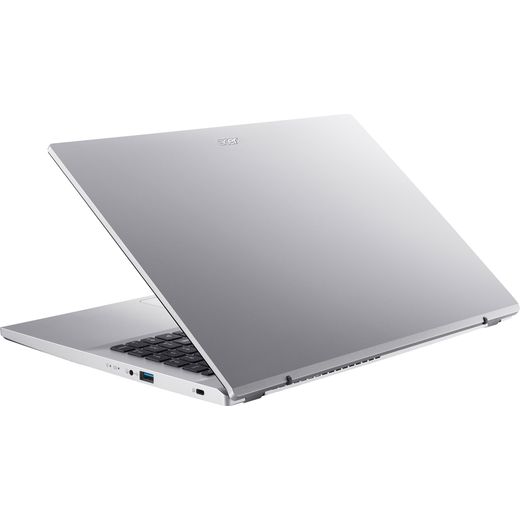 Acer Aspire Go 15 AG15-42P 15.6" Laptop - AMD Ryzen™ 5, 512GB SSD, 16 GB RAM - Silver - Back right perspective