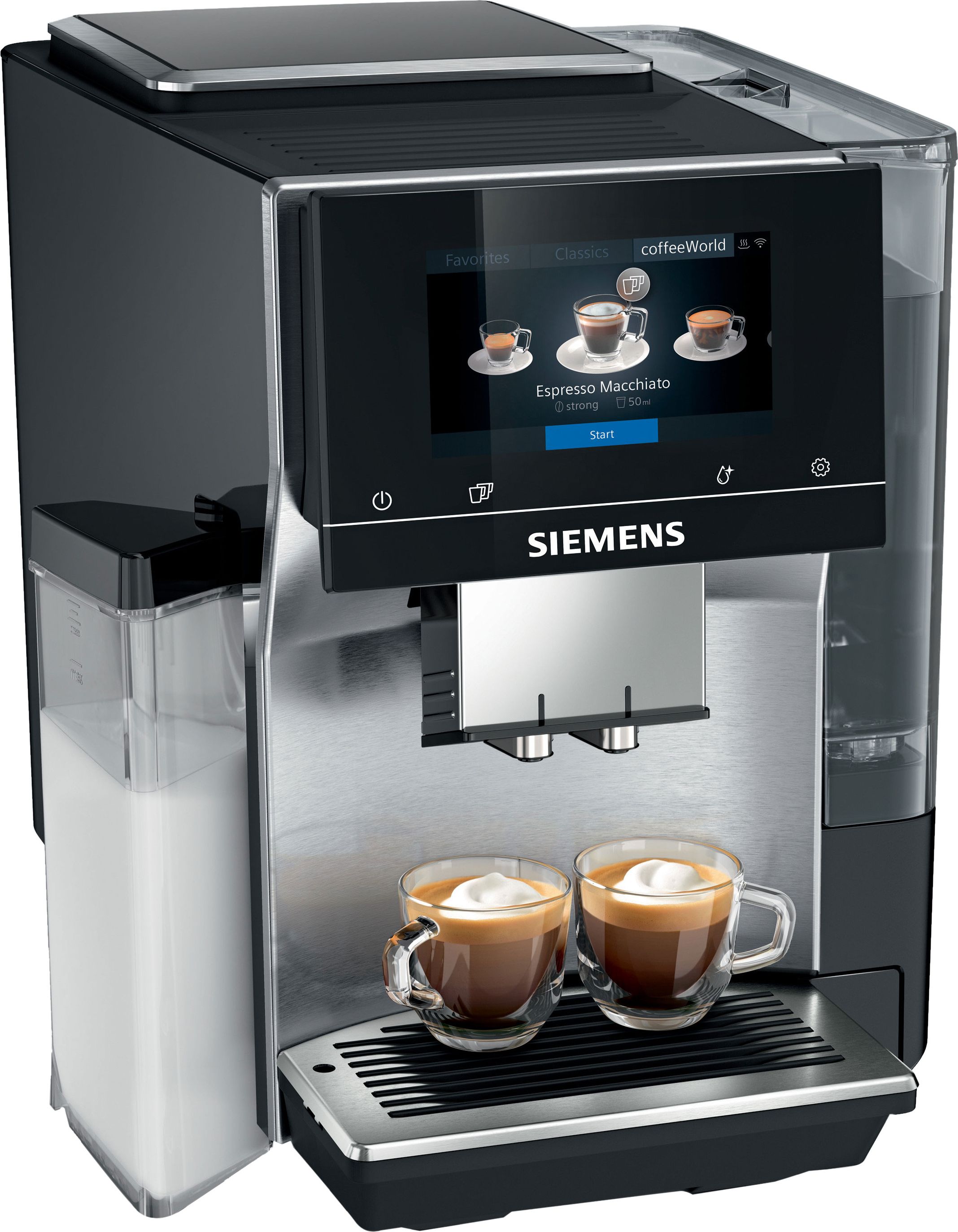 Siemens EQ.700 TQ717GB3 Fully-Automatic Espresso Machine - Stainless Steel