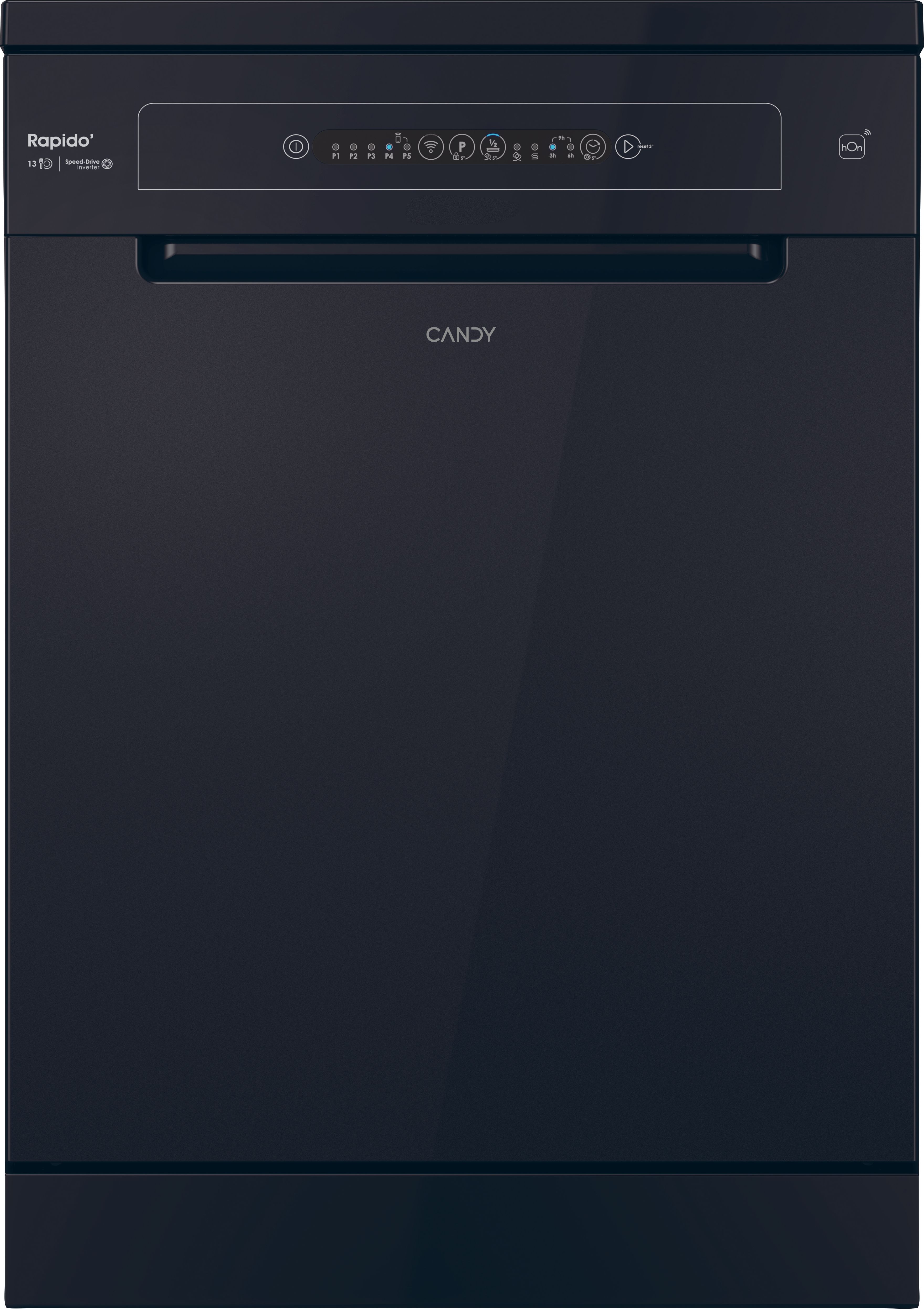 Candy 13 Place Setting Dishwasher - Black - Freestanding - E Rated