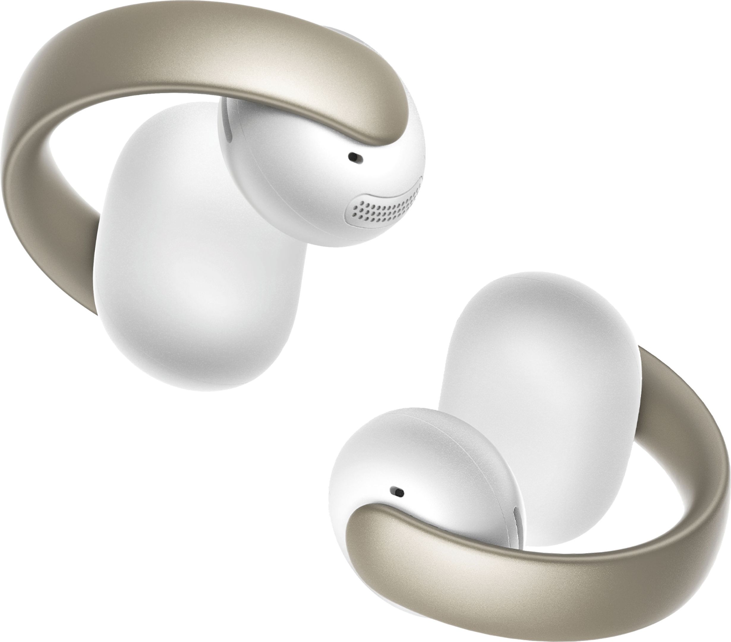 Soundcore AeroClip Open-Ear Clip-On Earbuds - Champagne Mist - Bluetooth 5.4