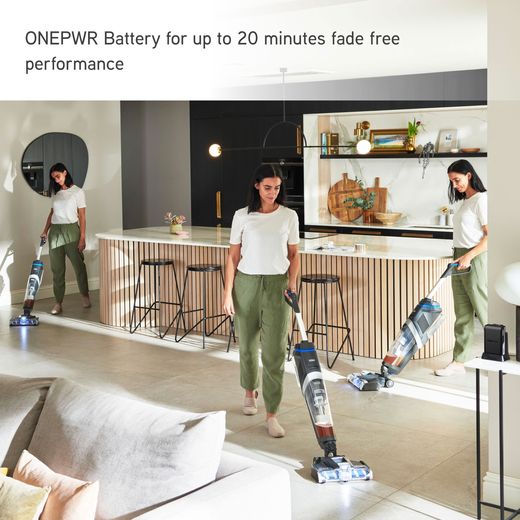 Vax ONEPWR Glide 2.0 CLHF-G2KS Hard Floor Cleaner - Graphite - Annotation - Battery powered shot