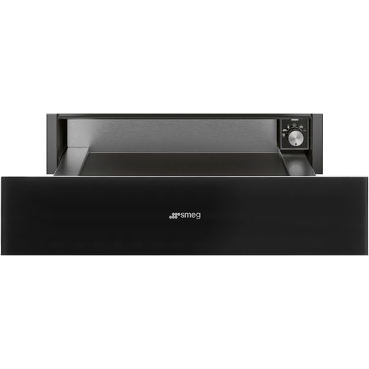 Smeg Linea CPR115N Built In Warming Drawer - Black