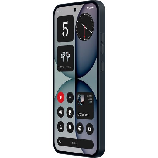 Nothing 4a 256GB in Black - Left perspective