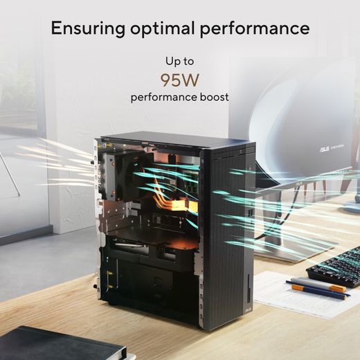 ASUS V500 - Grey - Annotation - Up to 95W performance boost