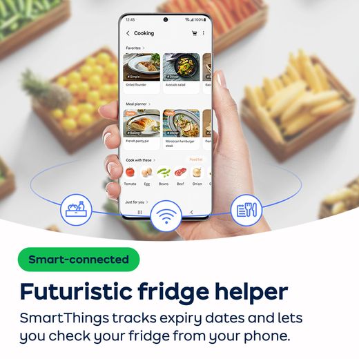 Samsung Series 4 60/40 Total No Frost Fridge Freezer - AO Annotation - SmartThings