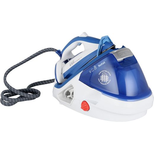 Tefal Pro Express Plus Anti Scale GV8932 Pressurised Steam Generator Iron - Blue / White