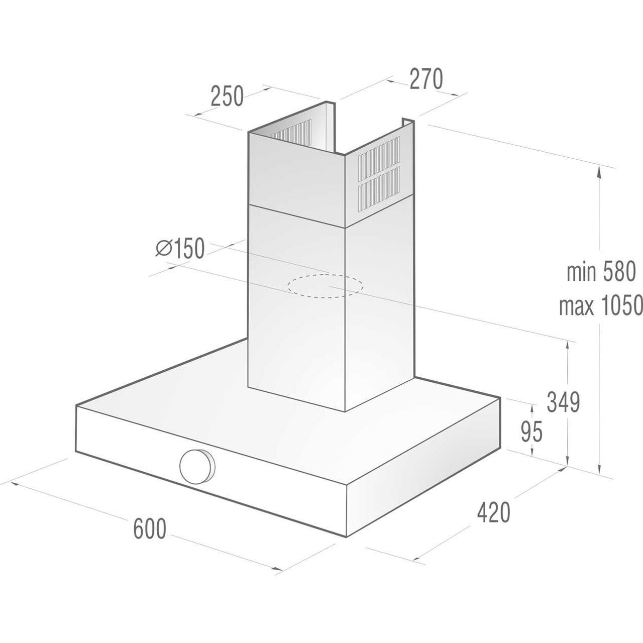 Gorenje Simplicity Collection DT6SY2W 60 cm Chimney Cooker Hood Review