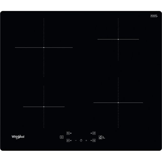 Whirlpool WSQ2160NE 59cm Induction Hob - Black