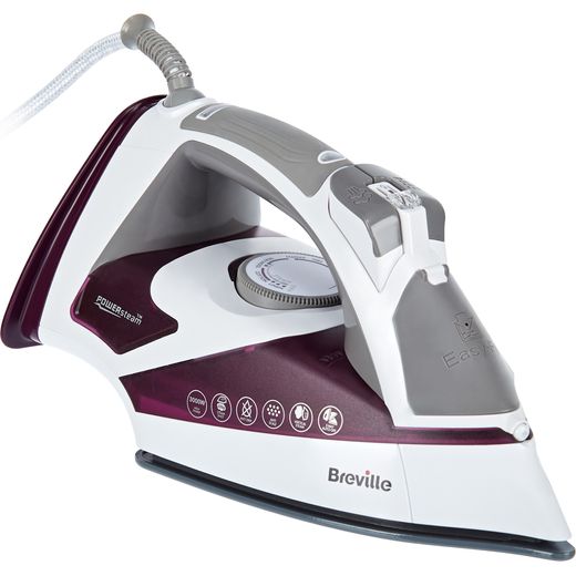 Breville PowerSteam Advanced 3000W VIN405 3000 Watt Iron -Plum