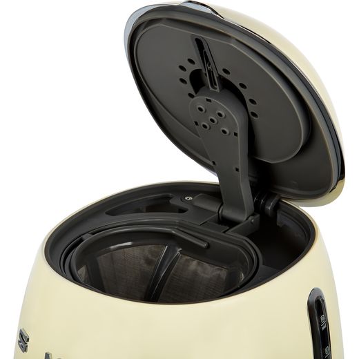 Smeg DCF02CRUK Filter Coffee Machine with Timer - Cream