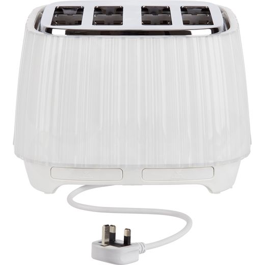 De'Longhi Ballerina 4 Slice Toaster - White