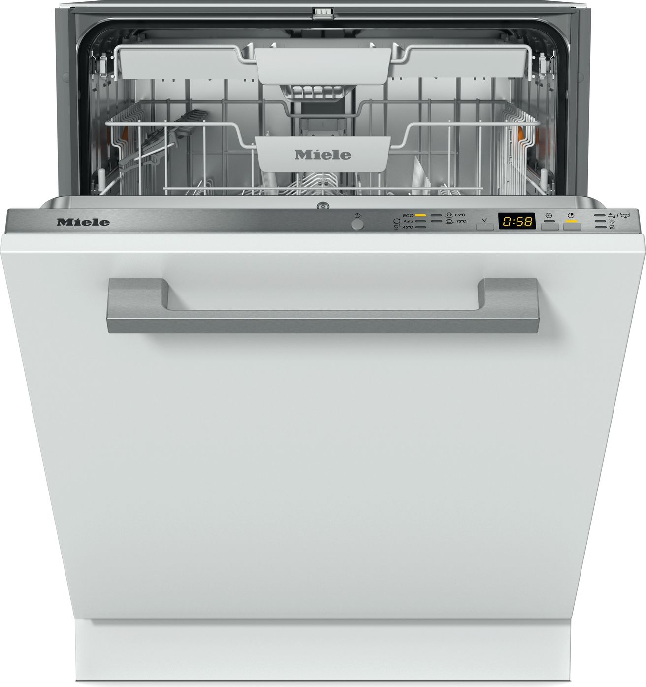 Miele G5662 SCVi Fully Built-in Dishwasher - Stainless Steel - 14 Place Settings - A Rated