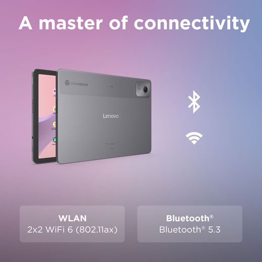 Lenovo 10.95" Duet 11M889 Chromebook - Grey - Annotation - Master of connectivity shot