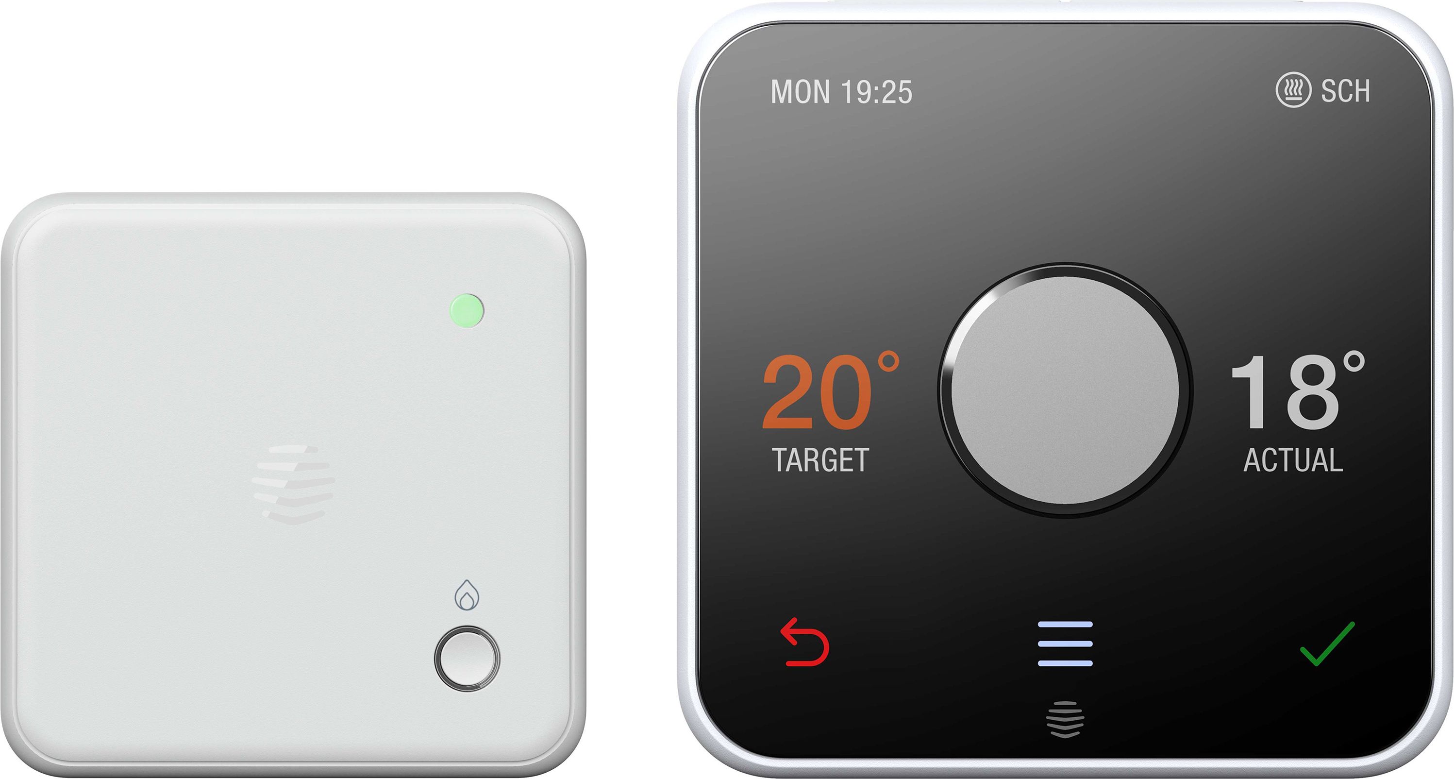 Hive Active Heating For Combi Boiler Smart Thermostat - Requires Professional Install - White, White
