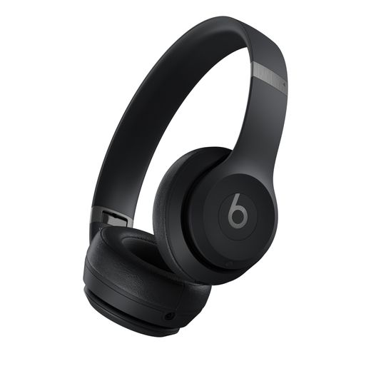 Beats Solo4 Wireless Headphones - On-Ear Wireless Headphones - Matte Black - Low perspective