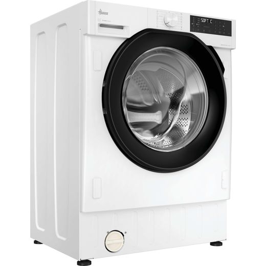 Hoover H-WASH 400 BH4SD69M6DB9-80 Integrated 9kg Washing Machine with 1600 rpm - White / Black - Right perspective