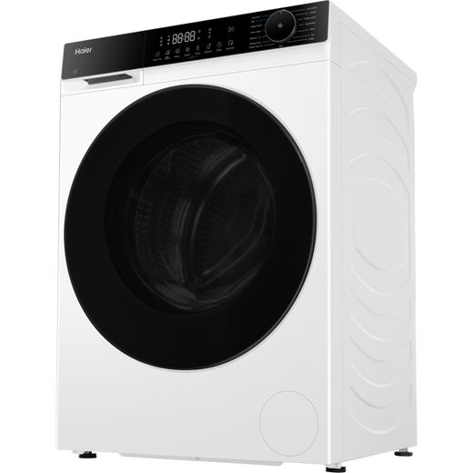 Haier X5 HWD100BP16357UUK 10Kg / 6Kg Washer Dryer with 1400 rpm - White - left perspective shot