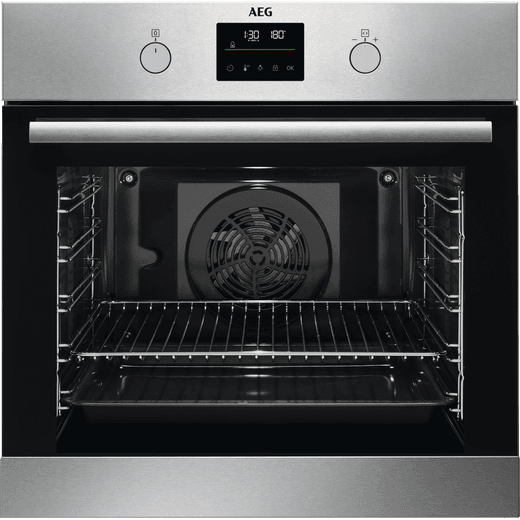 AEG Steambake BPS355061M Built In Electric Single Oven - Stainless Steel - A+ Rated