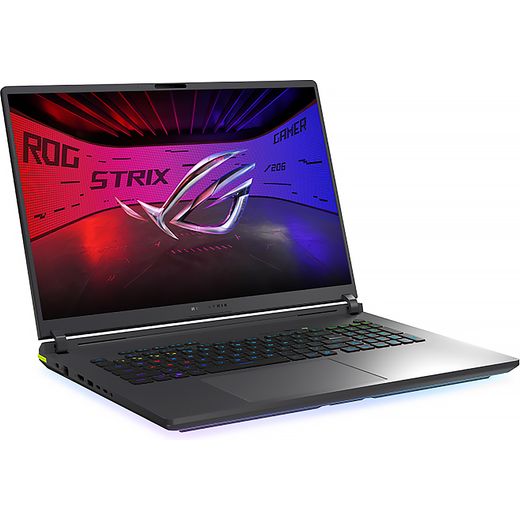 ASUS ROG Strix G18 G815LM-TT128W 18" Laptop - NVIDIA® GeForce RTX™ 5060, Intel® Core™ Ultra 9, 1TB SSD, 32 GB RAM - Grey - Right perspective