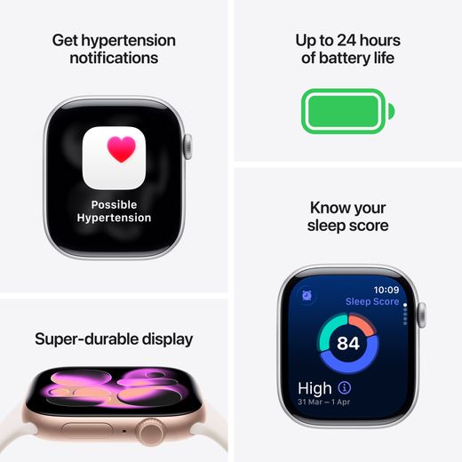 Apple in Black Sport Band - Annotation - Features