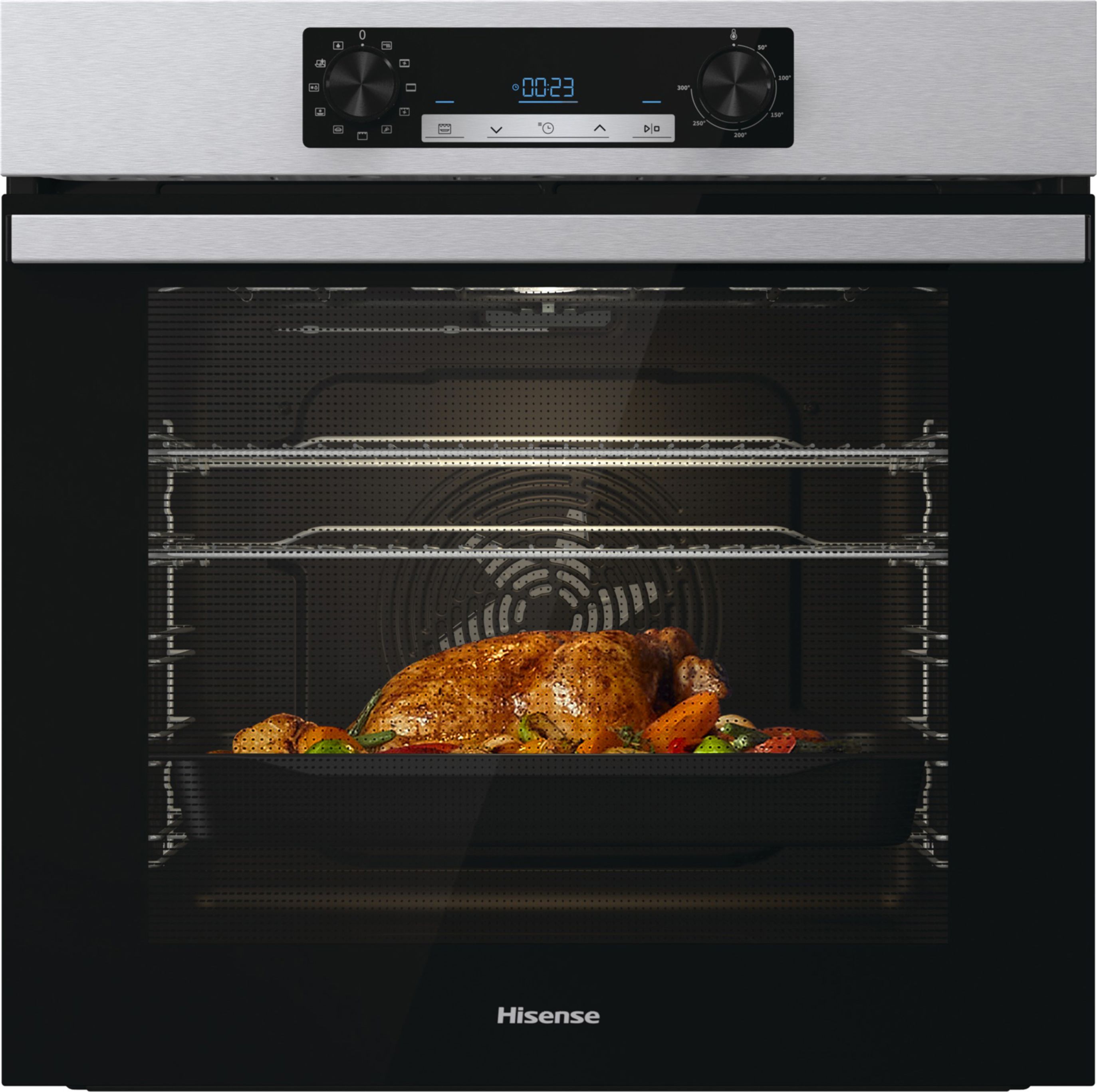 Hisense BI62212AXUK Built In Electric Single Oven - Stainless Steel - A Rated, Stainless Steel