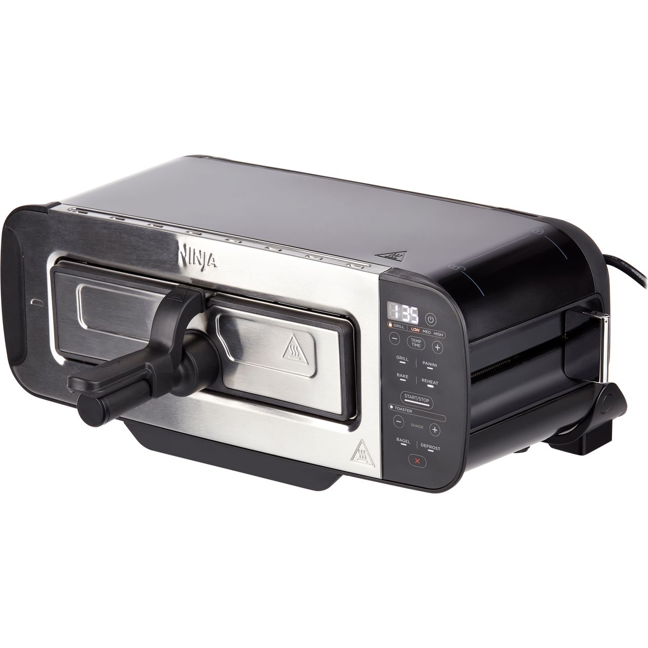 NINJA Foodi 3-in-1 Toaster, Grill & Panini Press ST200UK - Black