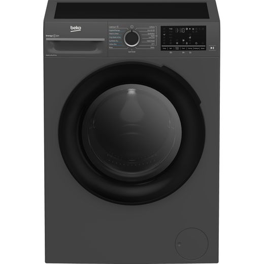 Beko / Washer Dryer - Anthracite - Front high perspective shot