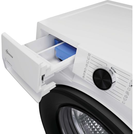 Hoover HBR 49SBL8-80 31020877 Washing Machine with 1400 rpm - White - Detergent drawer