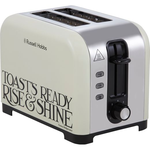 Russell Hobbs Emma Bridgewater Toast & Marmalade Design 23538 2 Slice Toaster - Cream
