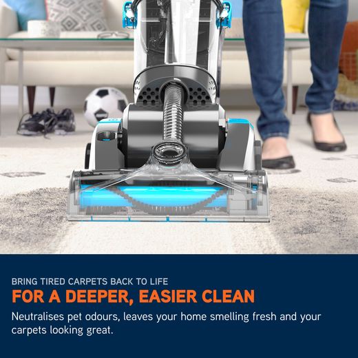 Vax Dual Power Pet ECR2V1P Carpet Cleaner - Annotation -  Deeper clean shot