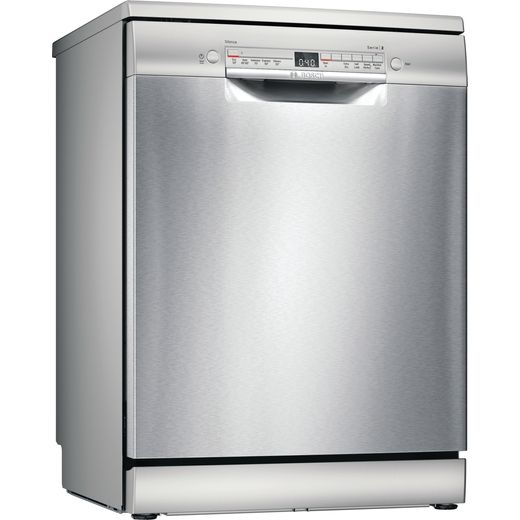 Bosch Serie 2 SGS2HVI66G Standard Dishwasher - Silver - E Rated