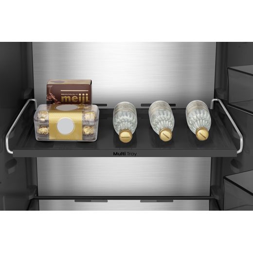 Hisense RL5K370GSFC Fridge - Stainless Steel - Close up inside shot