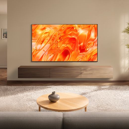 Samsung 43" 4K Ultra HD Neo QLED Smart TV - tv in living room shot