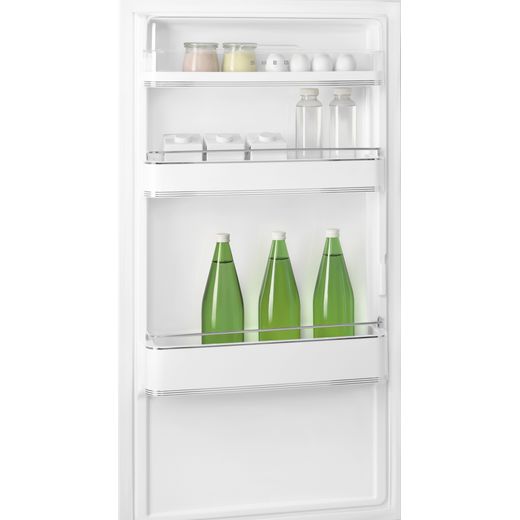 Smeg 50's Style FAB32LBL6UK 197cm 60/40 Frost Free Fridge Freezer - Black - Close up door shelf shot