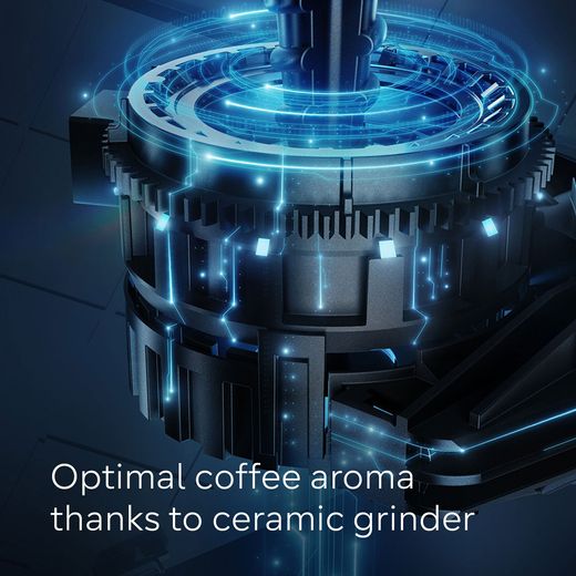 Siemens TQ717GB3 Coffee Machines Stainless Steel - Annotation - Coffee aroma shot