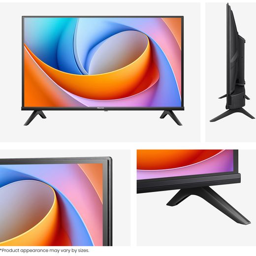 Hisense A4Q 32" HD Smart TV - Close up detail shot 
