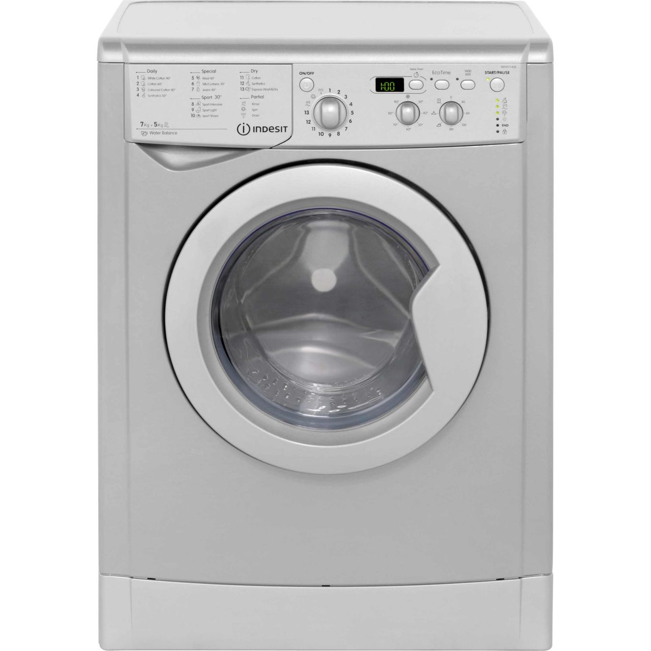 Indesit Eco Time IWDD7143S 7Kg / 5Kg Washer Dryer with 1400 rpm Review