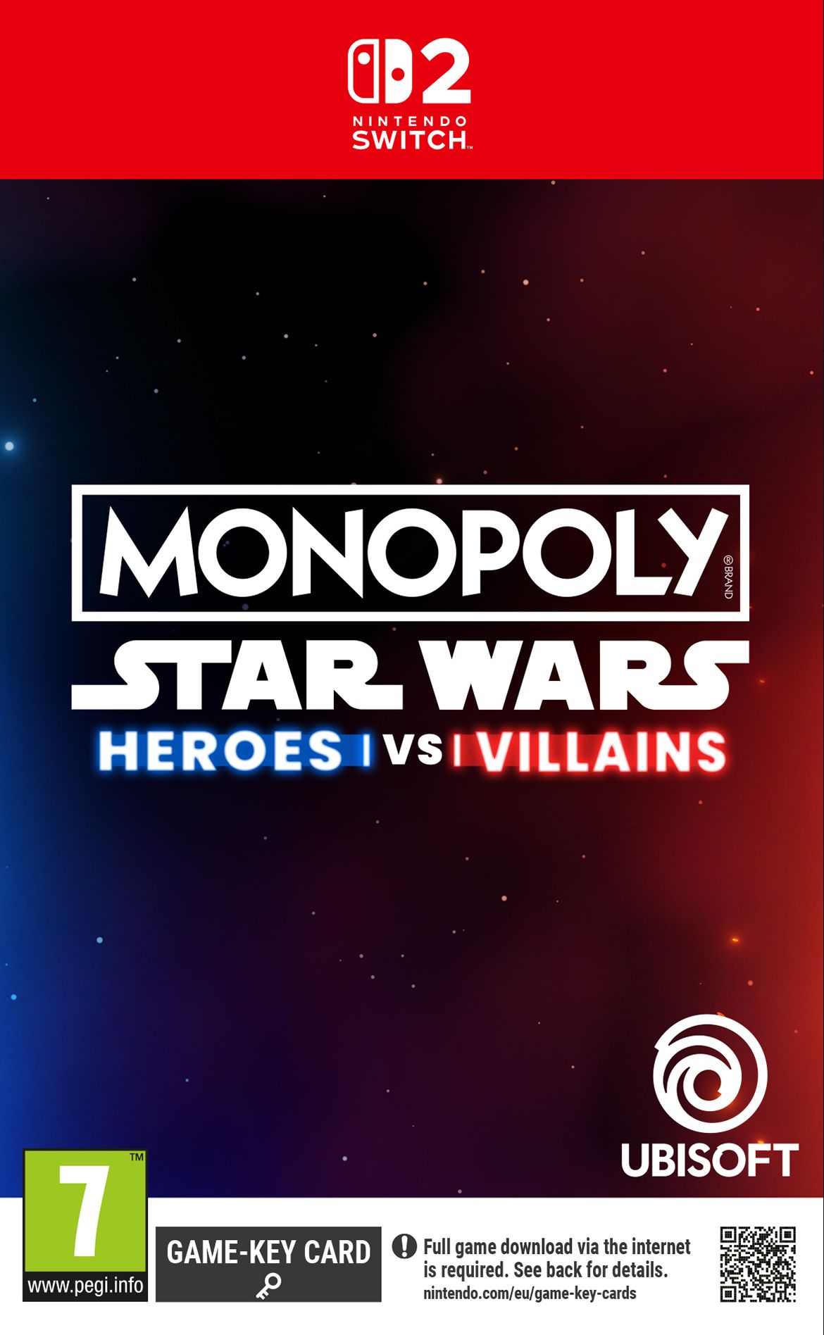 Image of MONOPOLY STAR WARS HEROES VS VILLAINS for Nintendo Switch 2, White