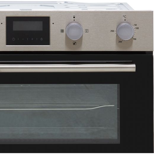 Hisense Built Under Electric Double Oven - Stainless Steel - Control panel