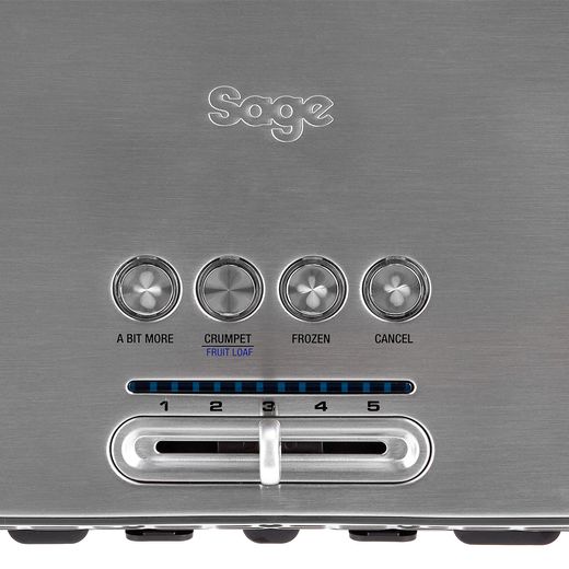 Sage The Bit More 4 Slice 4 Slice Toaster - Stainless Steel