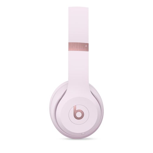 Beats Solo4 Wireless Headphones - On-Ear Wireless Headphones - Cloud Pink - Side shot