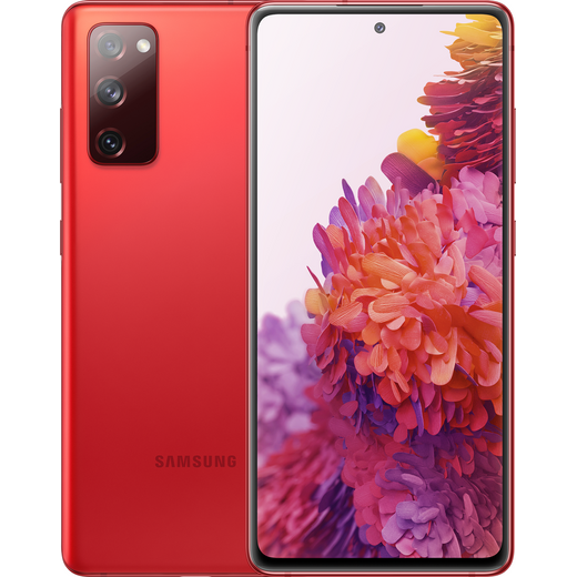 Samsung Galaxy S20 FE in Red