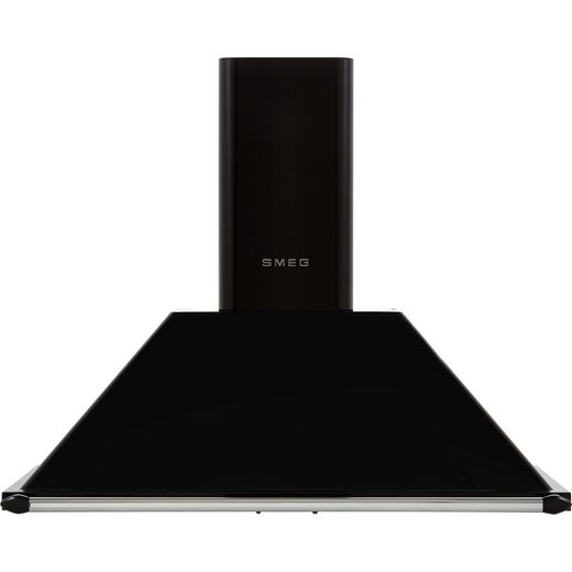 Smeg Victoria KT90BLE 89 cm Chimney Cooker Hood - Black